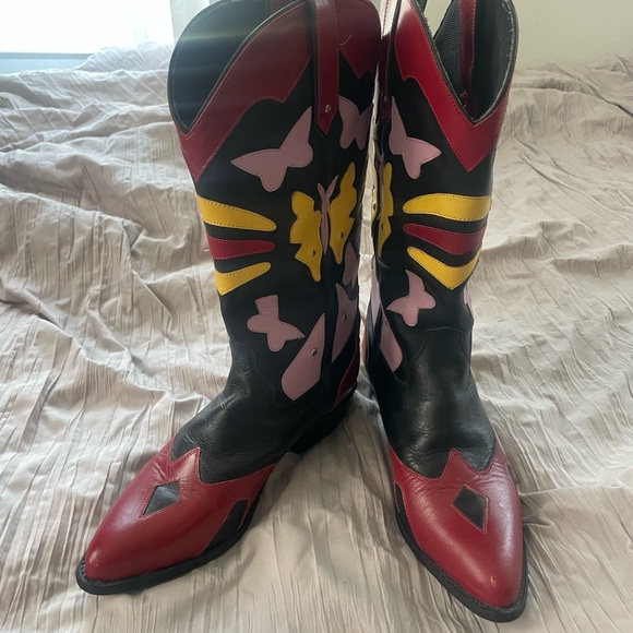 Acme Western Butterfly Boots - Picture 3 of 8